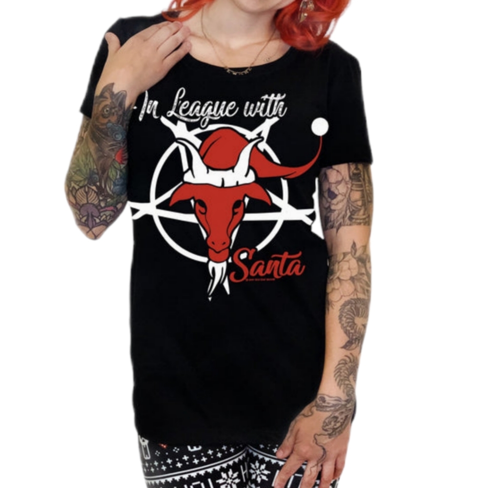 Too Fast In League With Santa T-Shirt